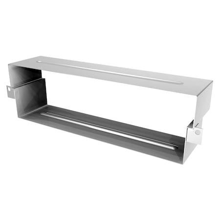 Mail Slot Sleeve, 7-7/16 In. X 2-1/4 In., Stainless Steel